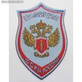 Шеврон полиция ФСКН России для рубашки голубого цвета